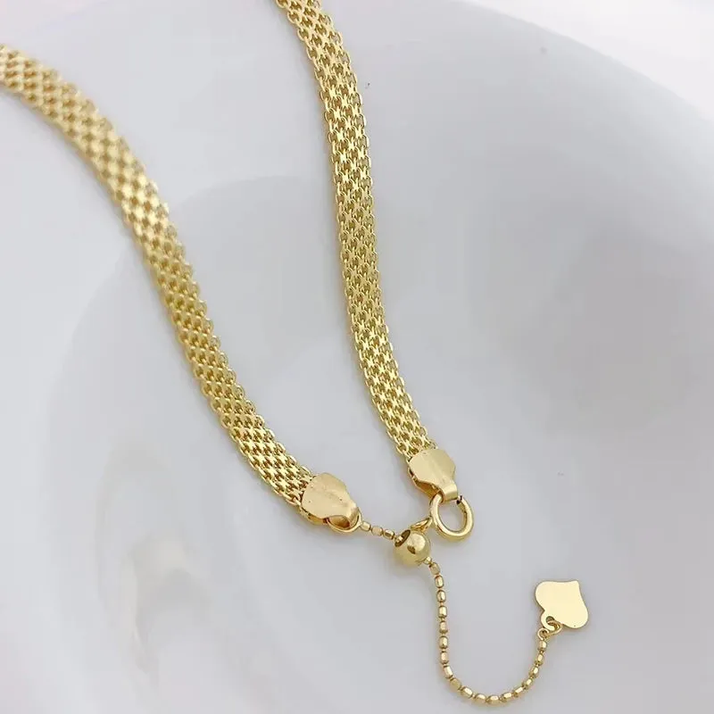 18k Yellow Gold Vintage Chain Bracelet