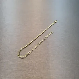 22k / 916 Gold Linked Harmony Duo Bracelet by Best Gold Shop