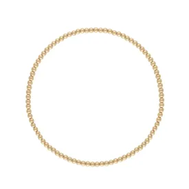 Alexa Leigh - 2mm Ball Bracelet in Yellow Gold (7.5)