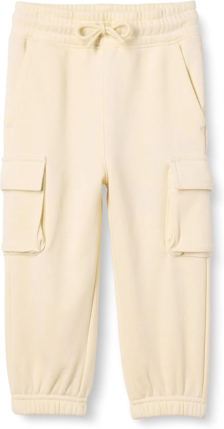 Amazon Essentials Unisex Kids and Toddlers' Cargo Jogger, Multipacks