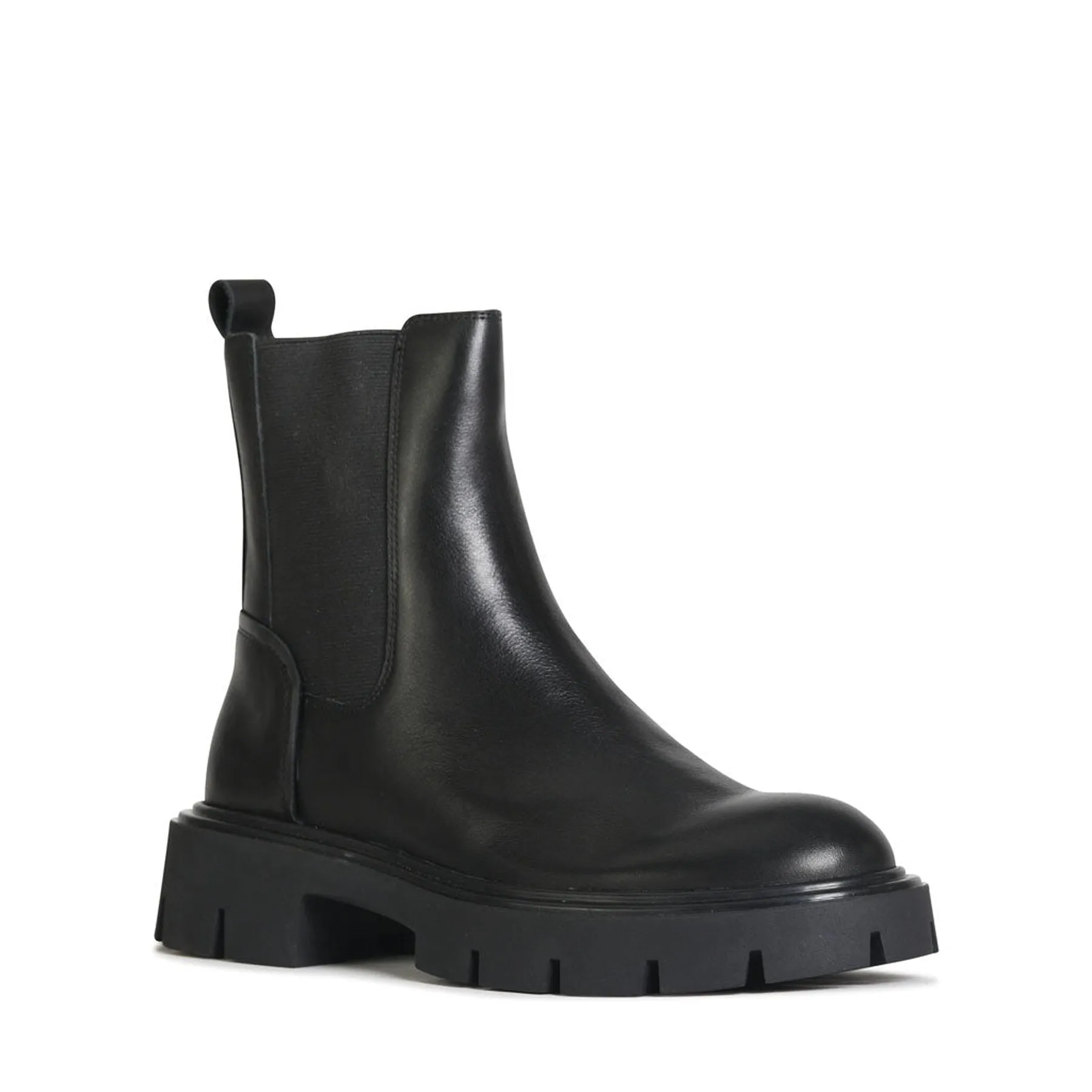 CAIA LEATHER COMBAT BOOTS