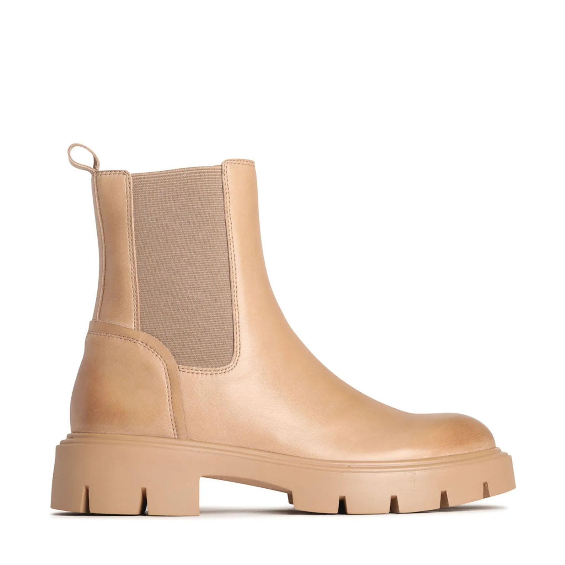 CAIA LEATHER COMBAT BOOTS