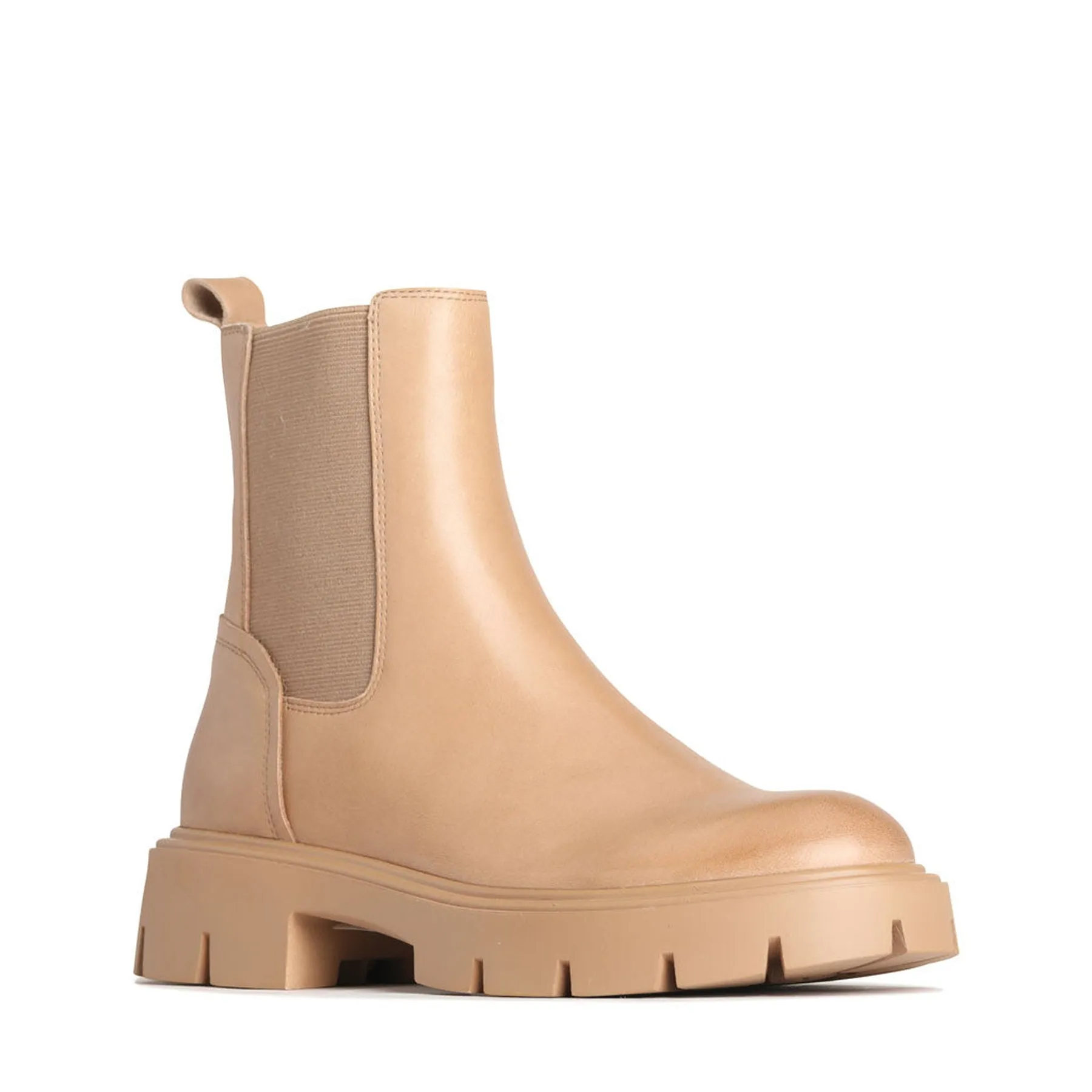 CAIA LEATHER COMBAT BOOTS