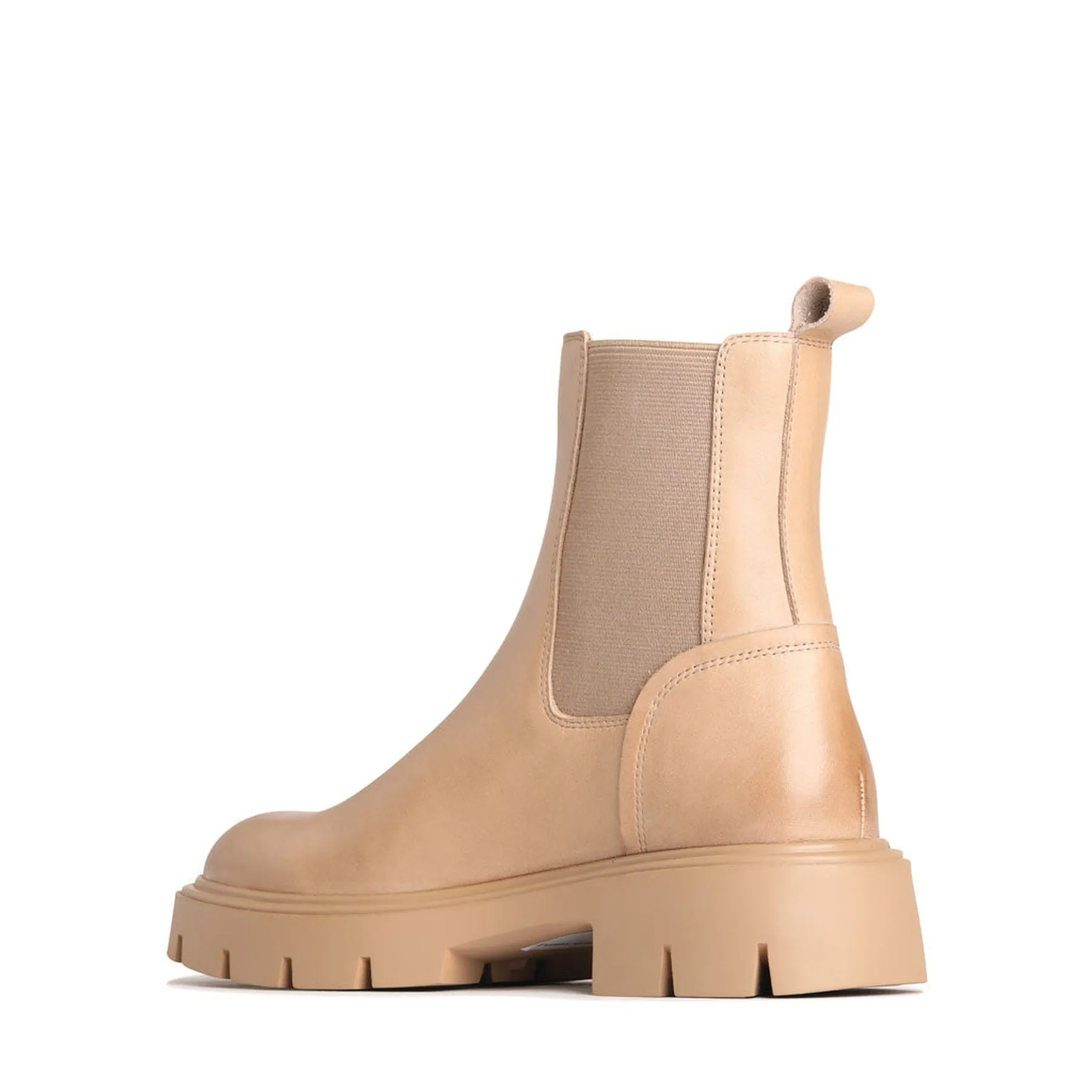 CAIA LEATHER COMBAT BOOTS