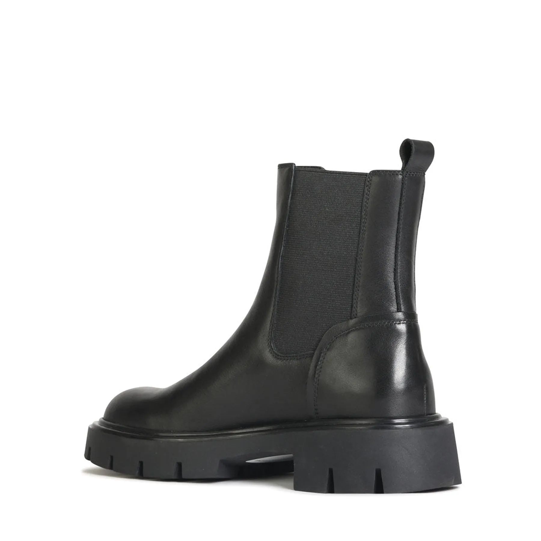 CAIA LEATHER COMBAT BOOTS