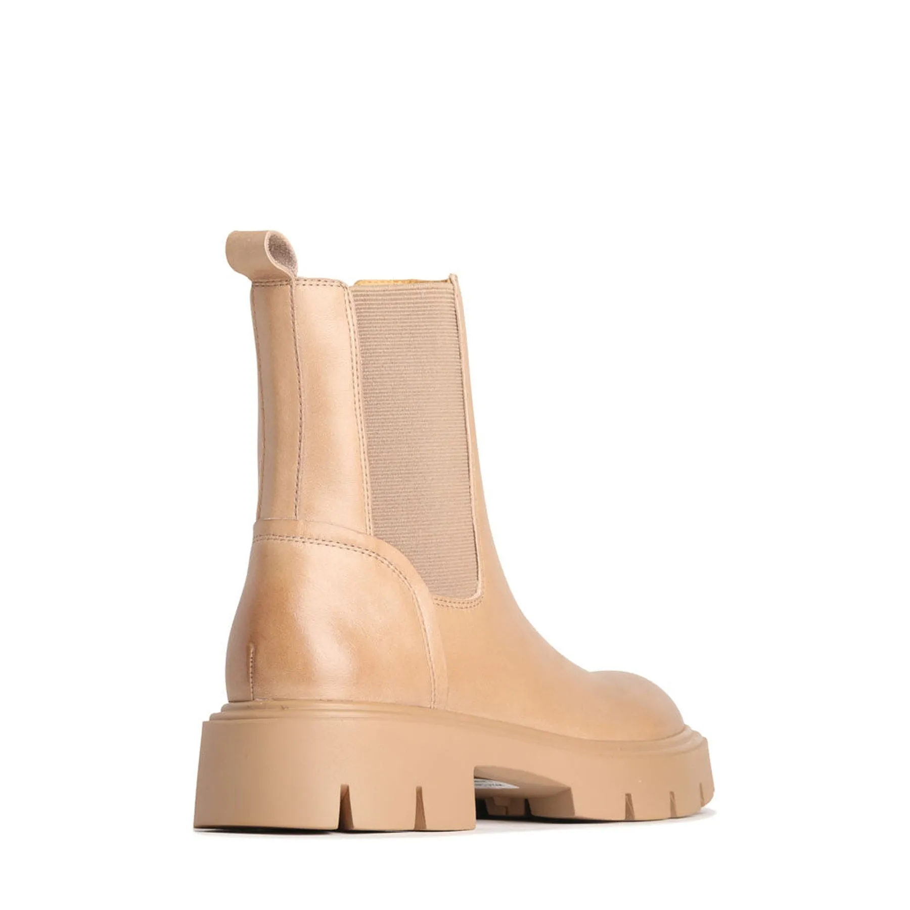 CAIA LEATHER COMBAT BOOTS