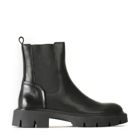 CAIA LEATHER COMBAT BOOTS