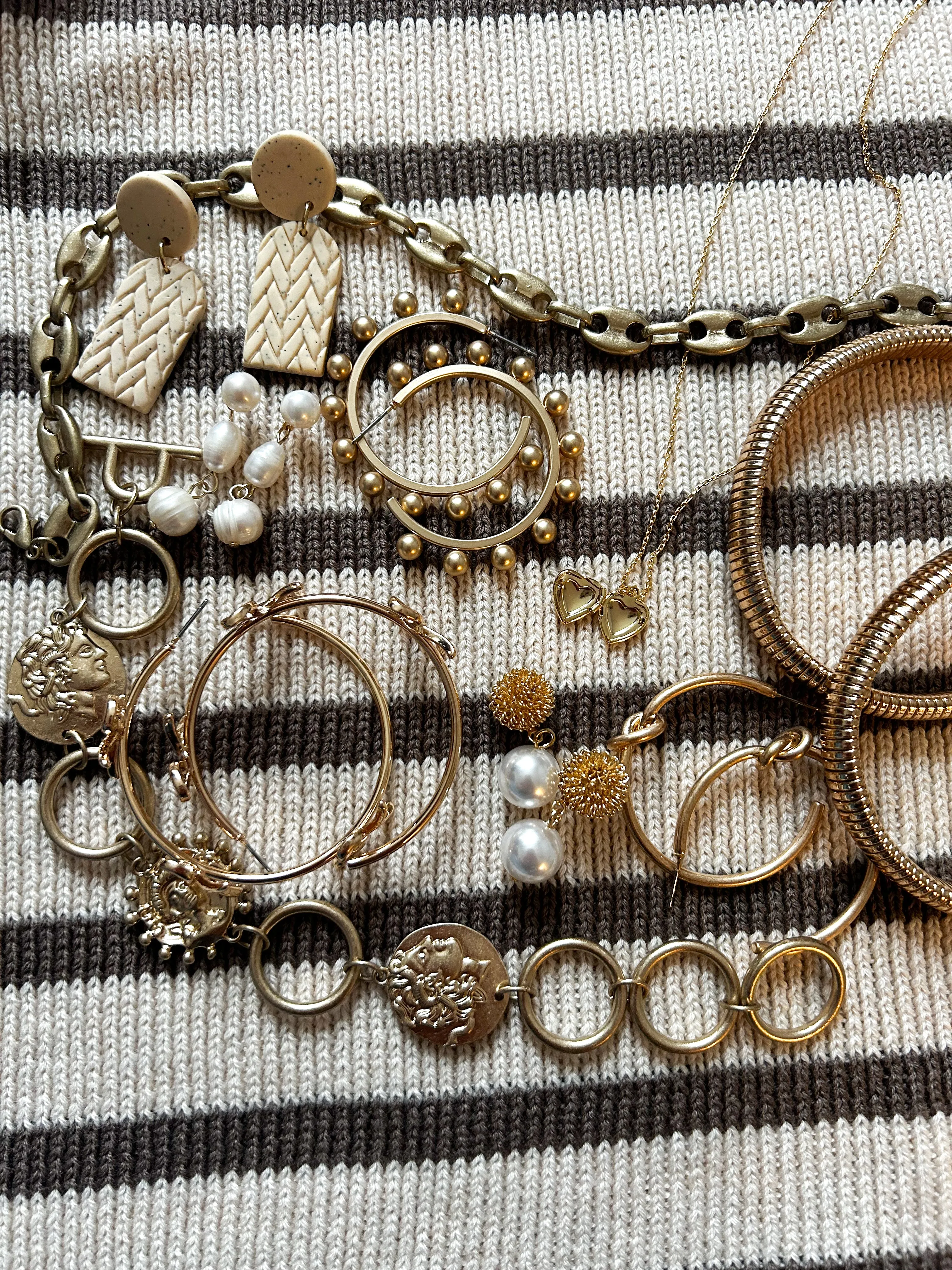 Coin Link Bracelet