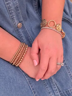 Coin Link Bracelet
