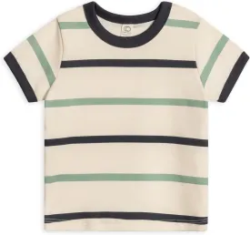 Colored Organics Infant Toddlers and Kids Organic Cotton Short Sleeve Crew Neck Tee Shirt