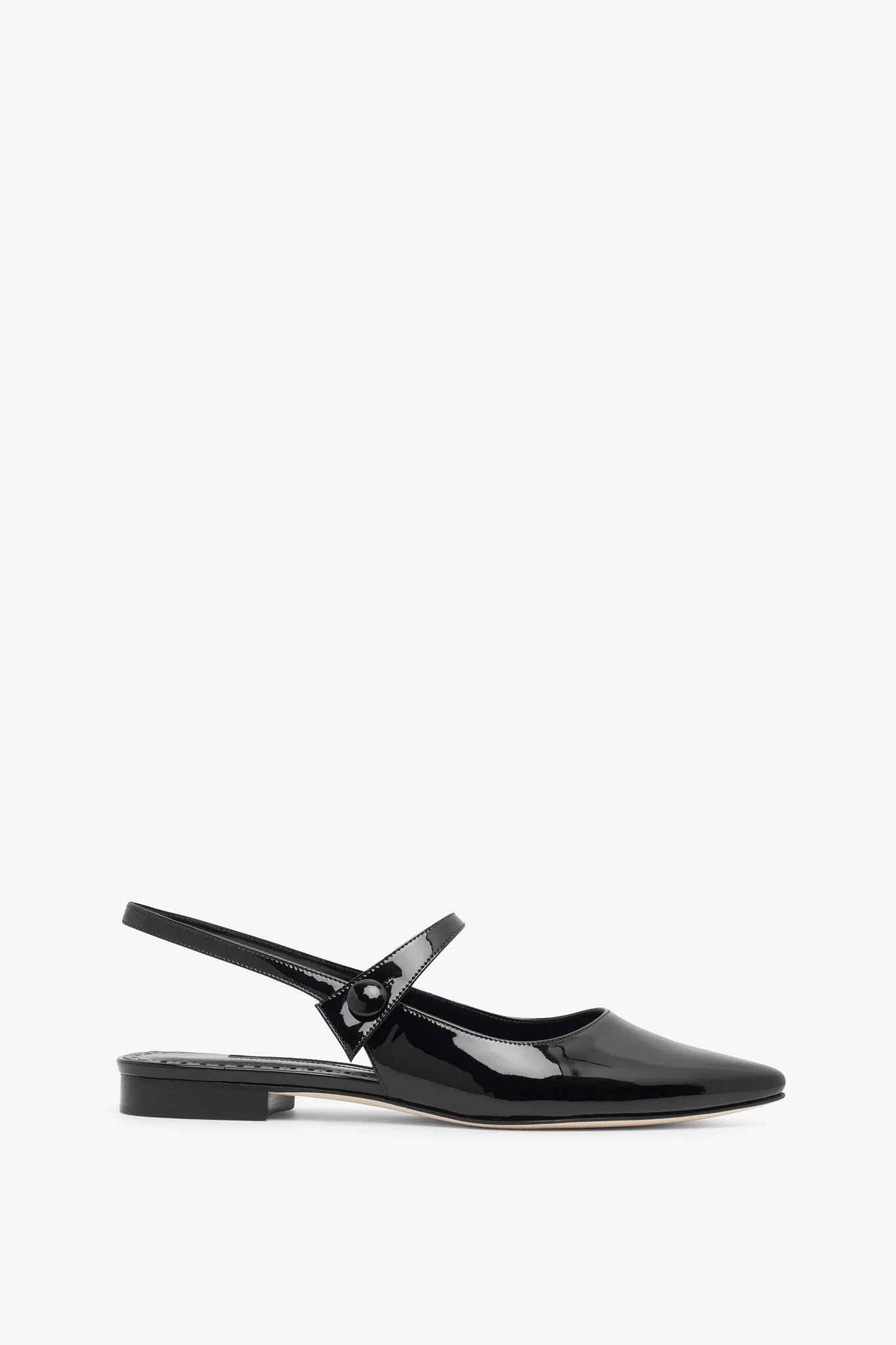Didionflat black patent flats