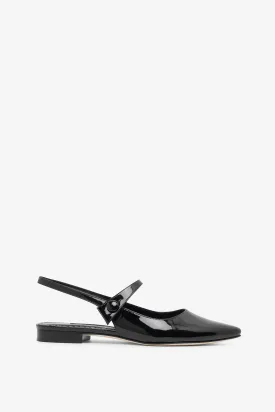 Didionflat black patent flats