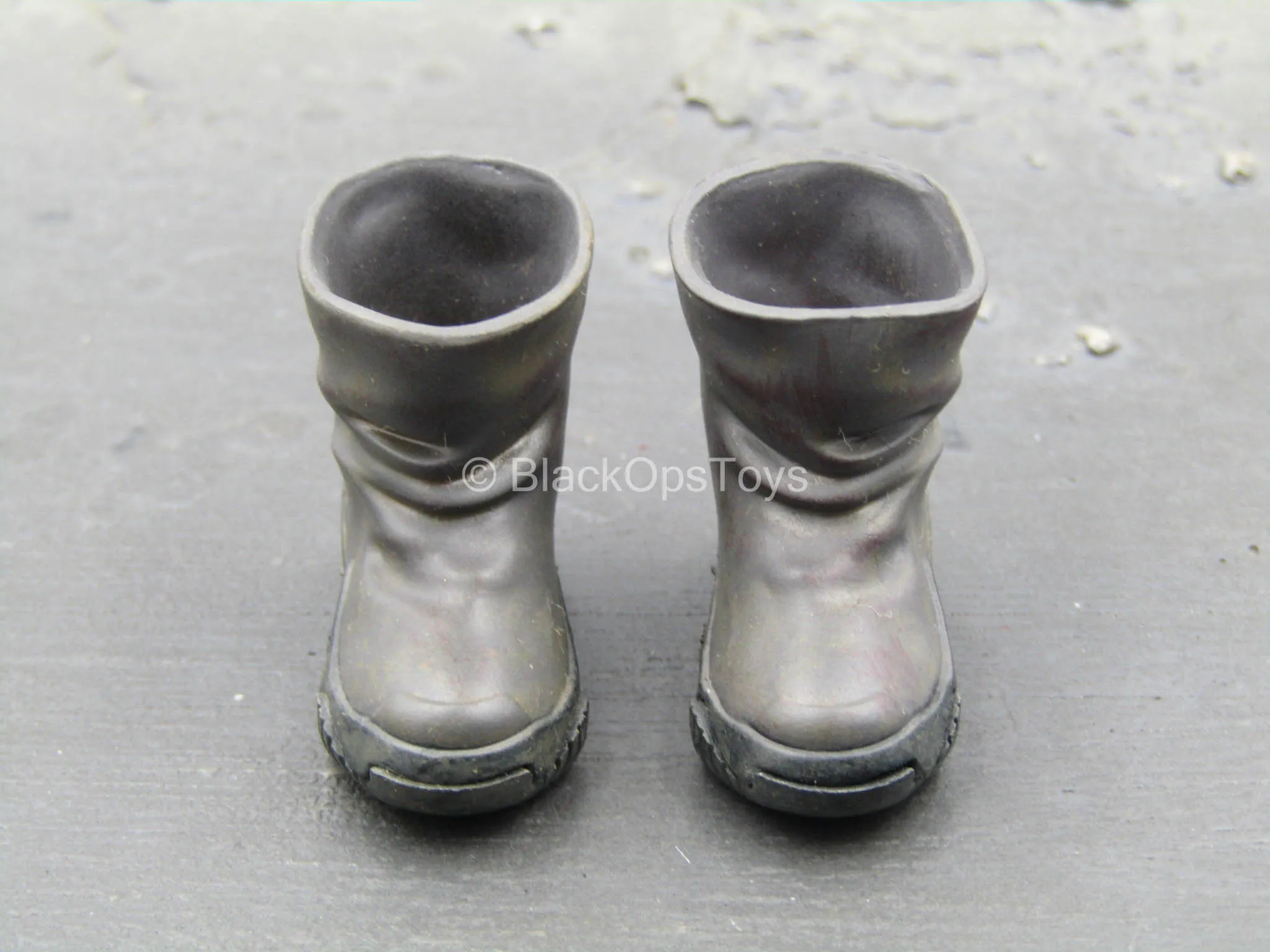 Dorohedoro - Ebisu - Small Weathered Black Boots (Peg Type)