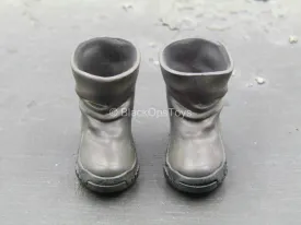 Dorohedoro - Ebisu - Small Weathered Black Boots (Peg Type)