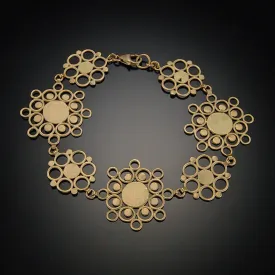 Gold Mandala Bracelet