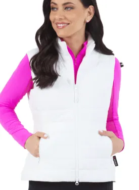 IbKul Solid Quilted lightweight Vest