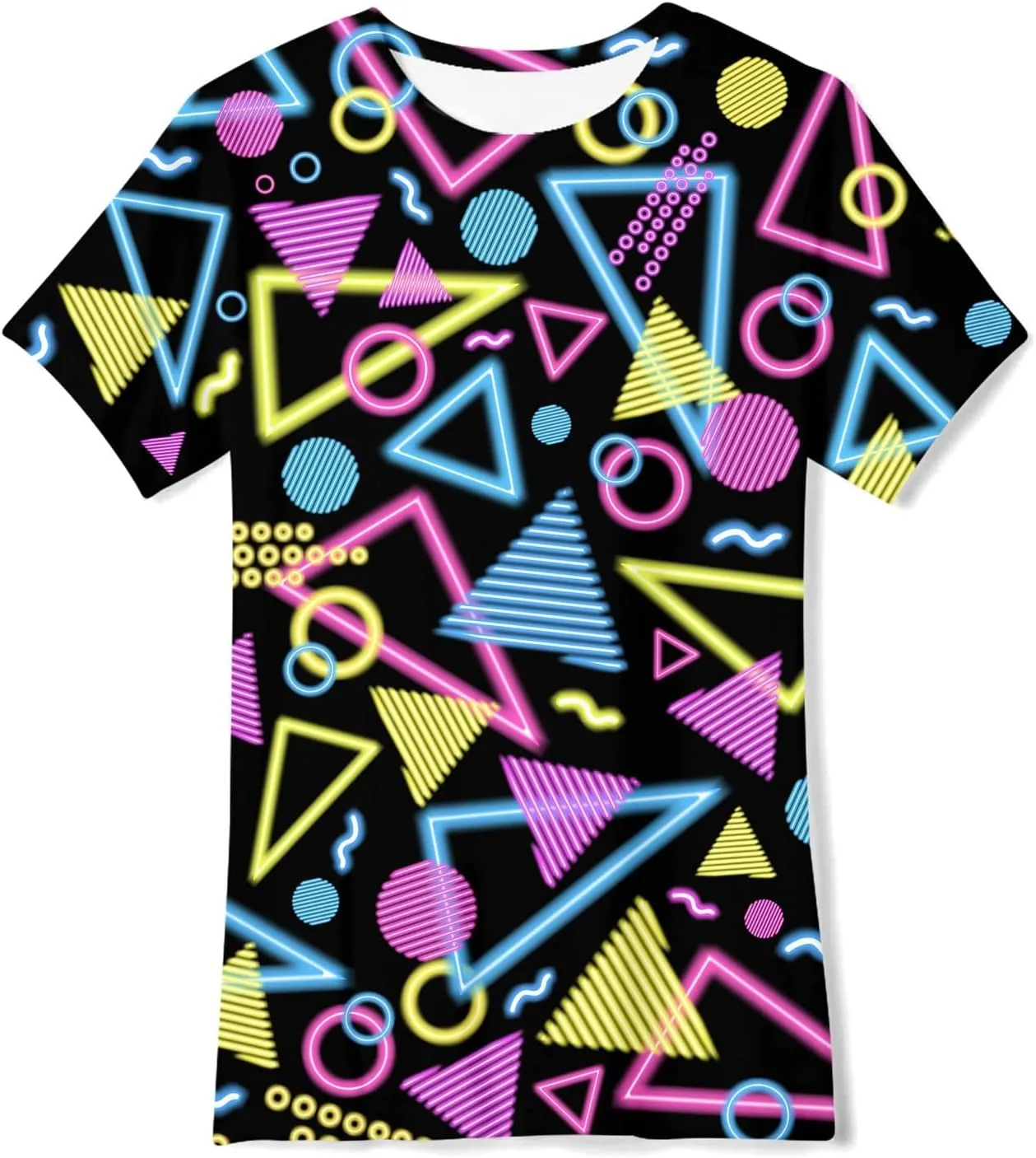 Idgreatim Boys T-Shirts Cool 3D Graphic Short Sleeve Tee Shirt 4-14 Years
