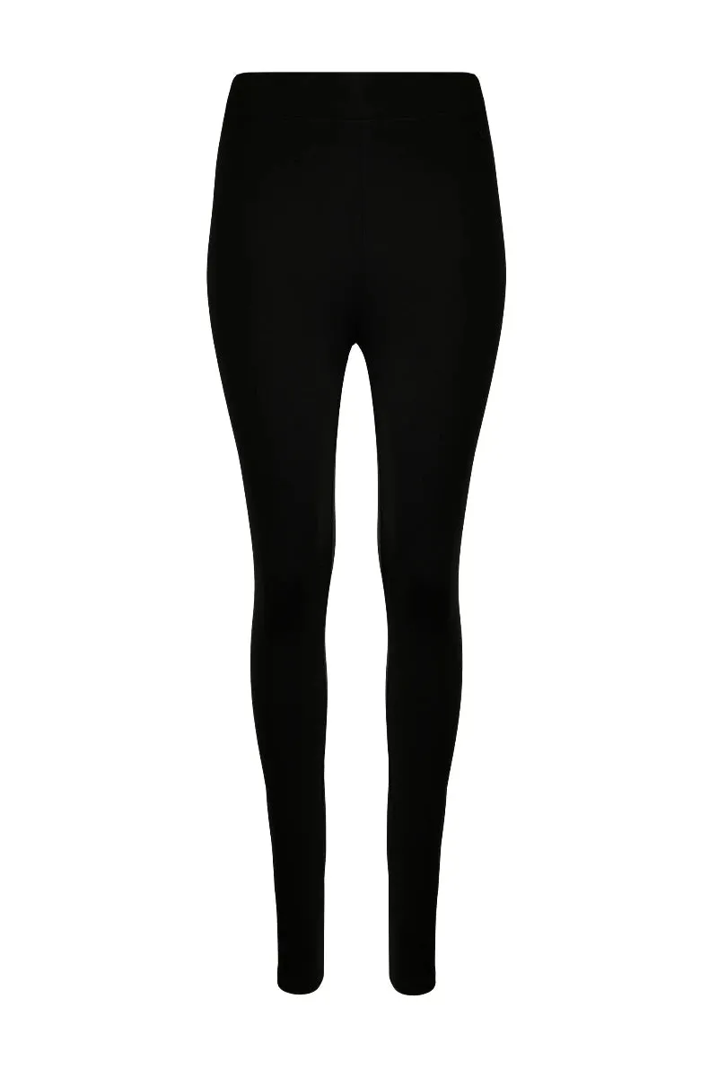 Lilliane High Waisted Leggings Black
