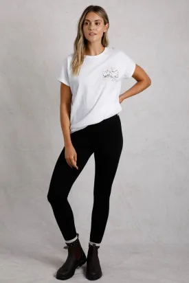 Lilliane High Waisted Leggings Black