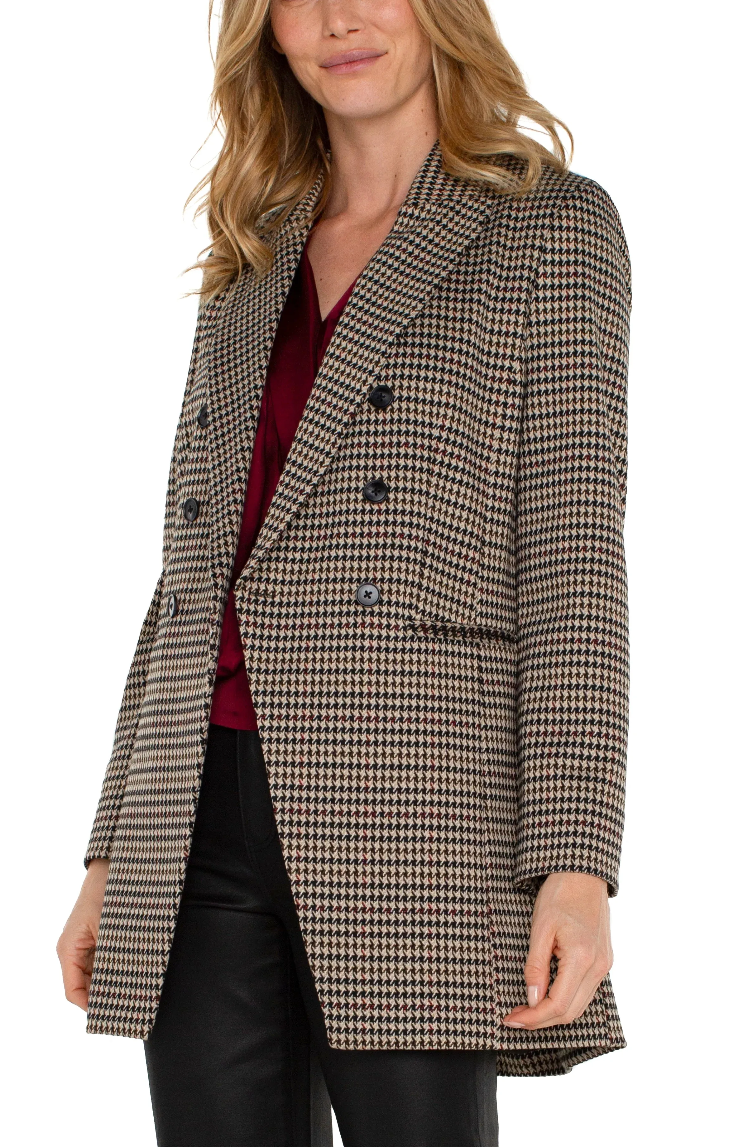 Liverpool - Double Breasted Longline Blazer