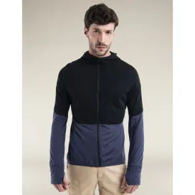 Mens 200 Descender Long Sleeve Zip Hoodie