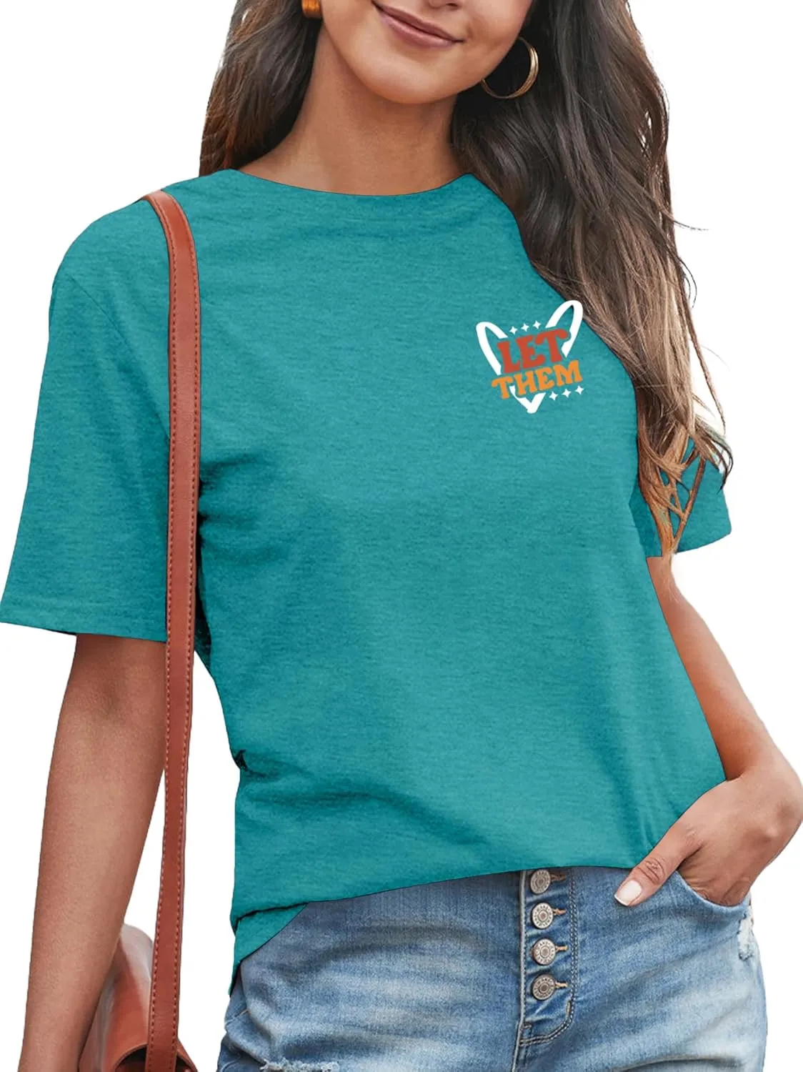 Mental Health Shirt for Women Let Them Misunderstand You Tshirt Cute Heart Motivational Graphic Tee Inspirational Gift