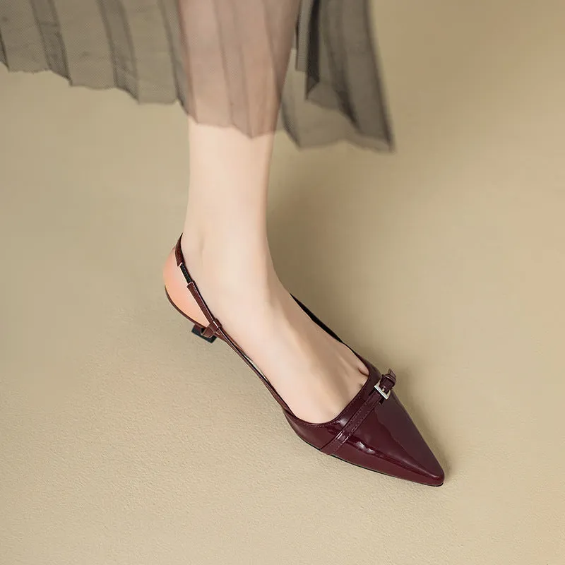 Noble Slingback Heels