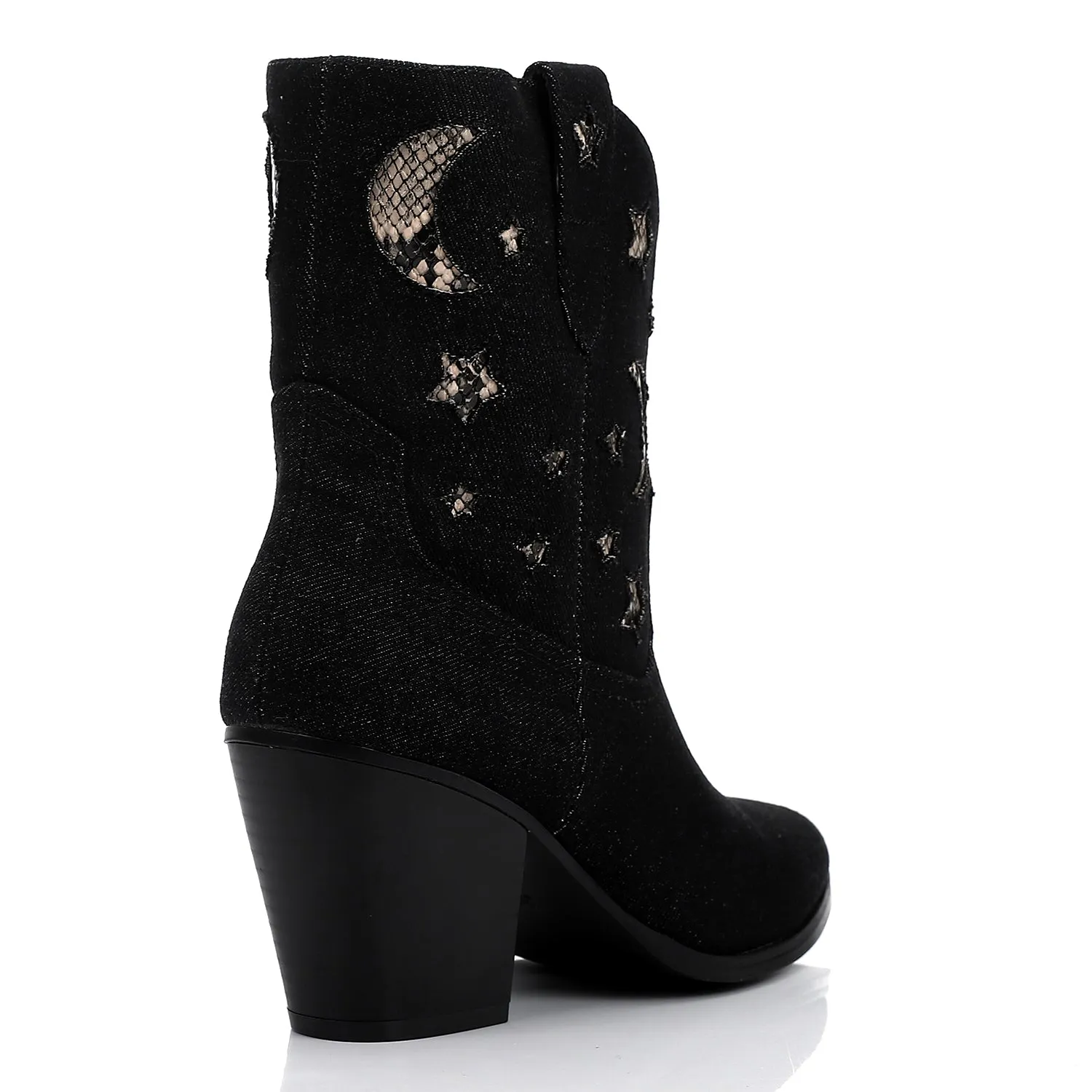PRD-DVTF-007  Crescents & Stars Half Boot