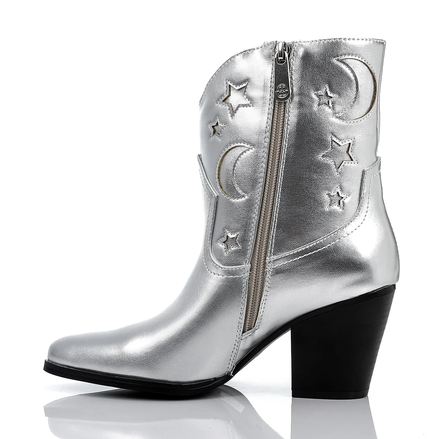 PRD-DVTF-007  Crescents & Stars Half Boot