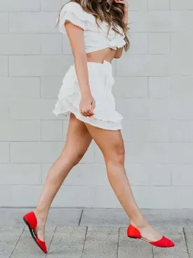Red Vixen Pointed Toe Shoe