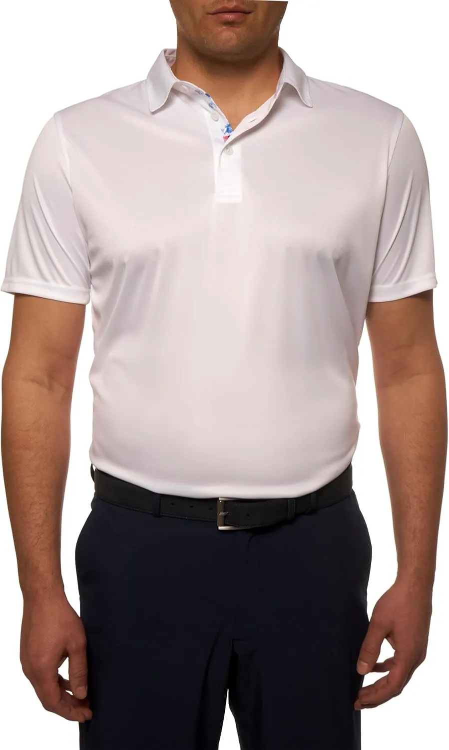 Robert Graham Men's Axelsen Polo Short Sleeve Knit Golf Shirt