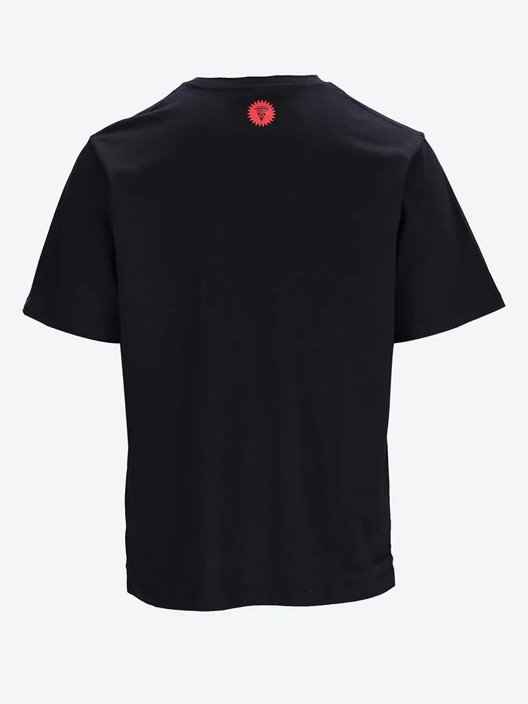 Running dog t-shirt