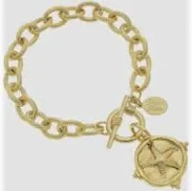 Susan Shaw Starfish Intaglio Bracelet