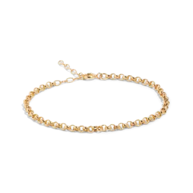 THE RILEY ROLO BRACELET - 18k gold vermeil