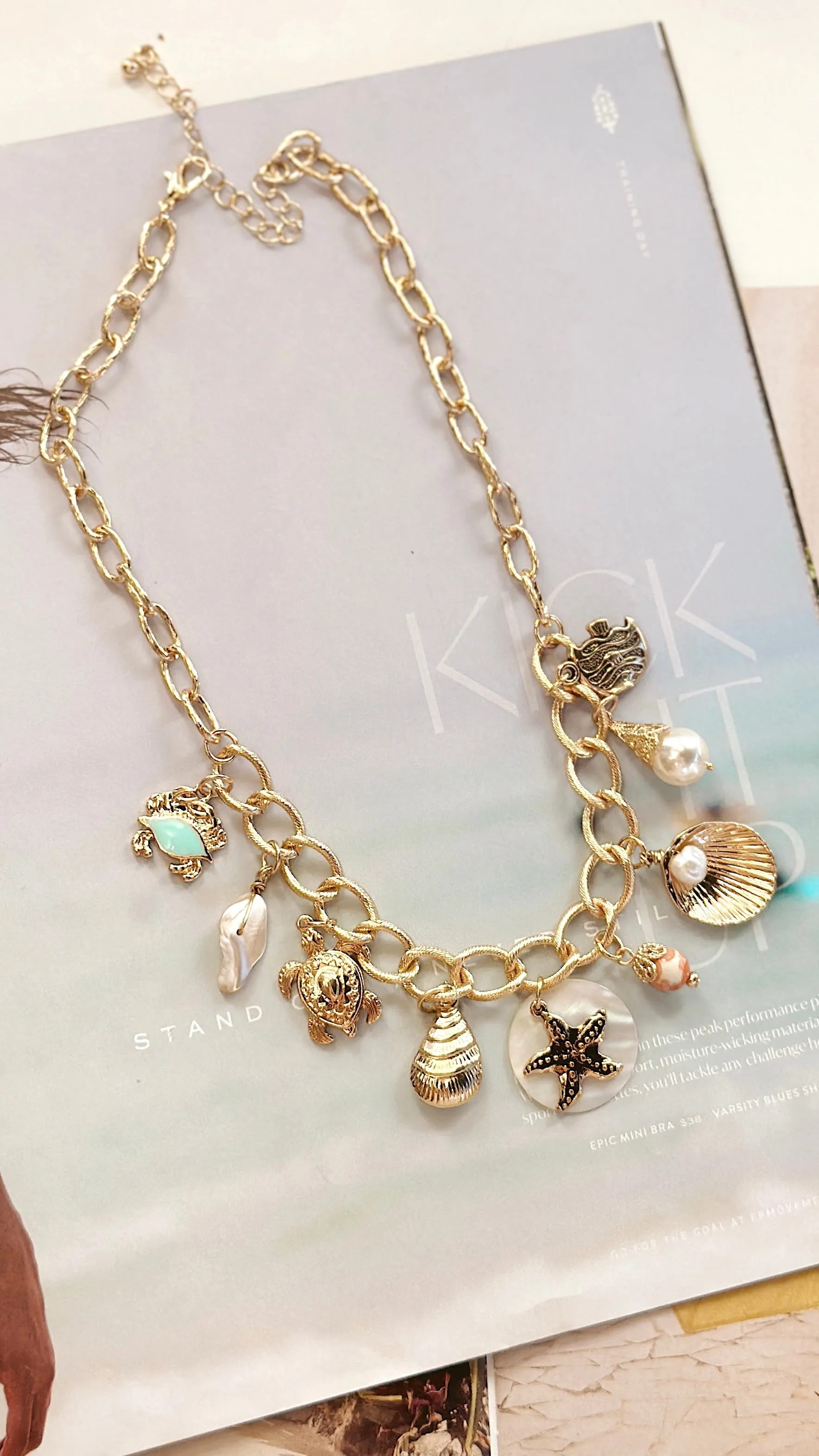 The Sea Story Charm Necklace