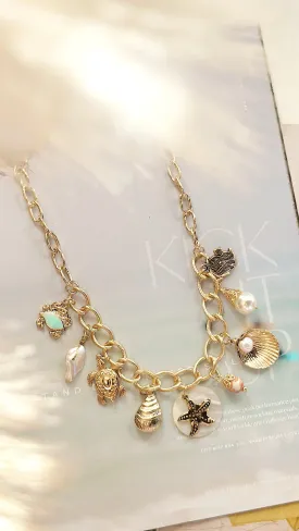 The Sea Story Charm Necklace