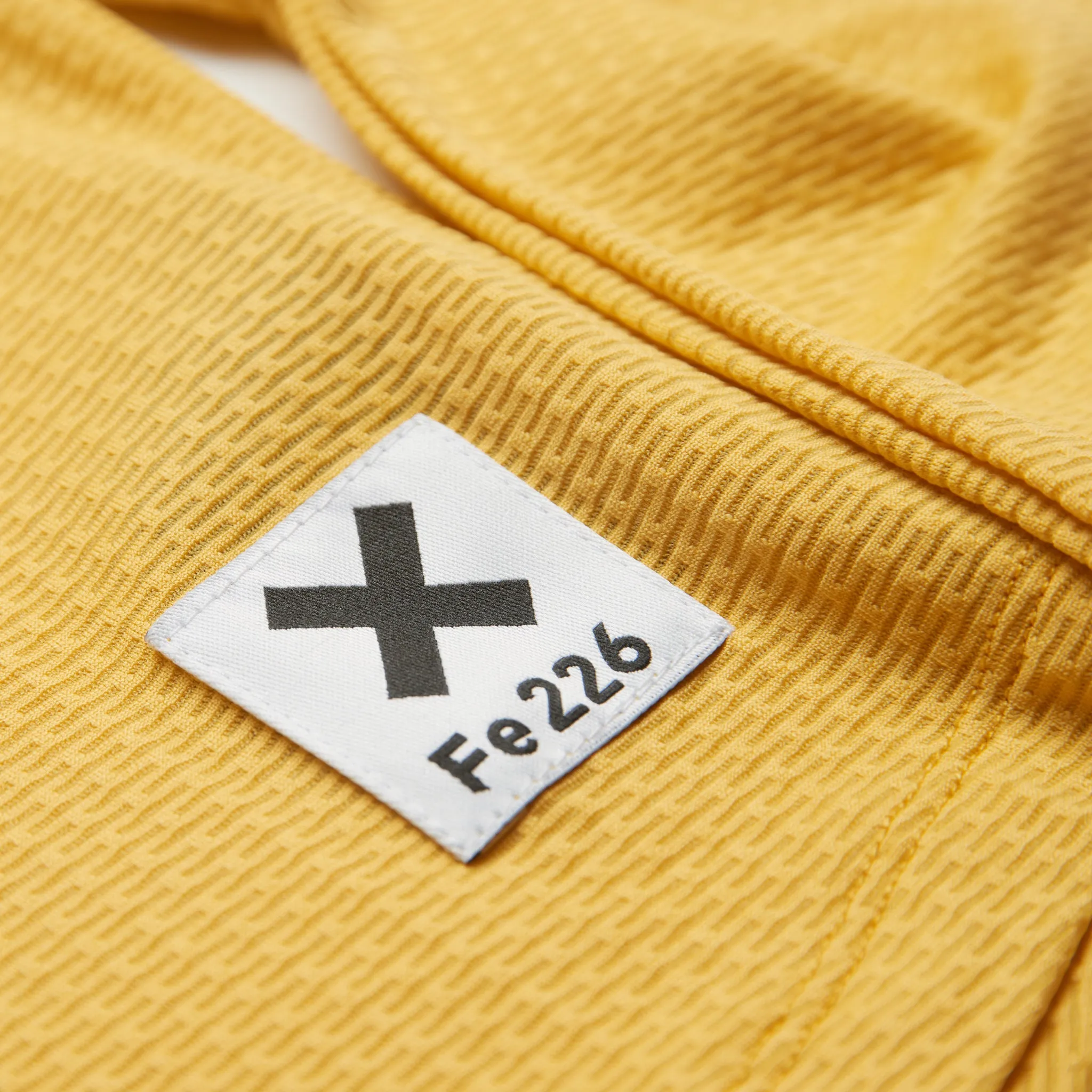 The Women's Long Sleeve Running Shirt - Sulphur Yellow | Fe226 - Left in L and XL - SALE 50%   Extra 10%