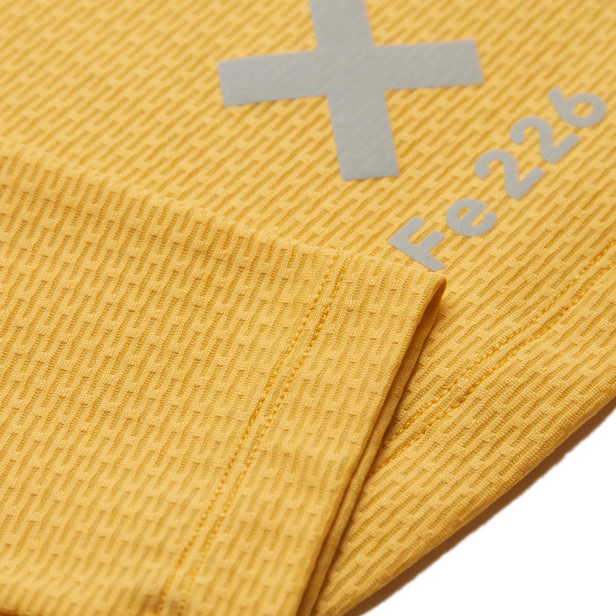 The Women's Long Sleeve Running Shirt - Sulphur Yellow | Fe226 - Left in L and XL - SALE 50%   Extra 10%