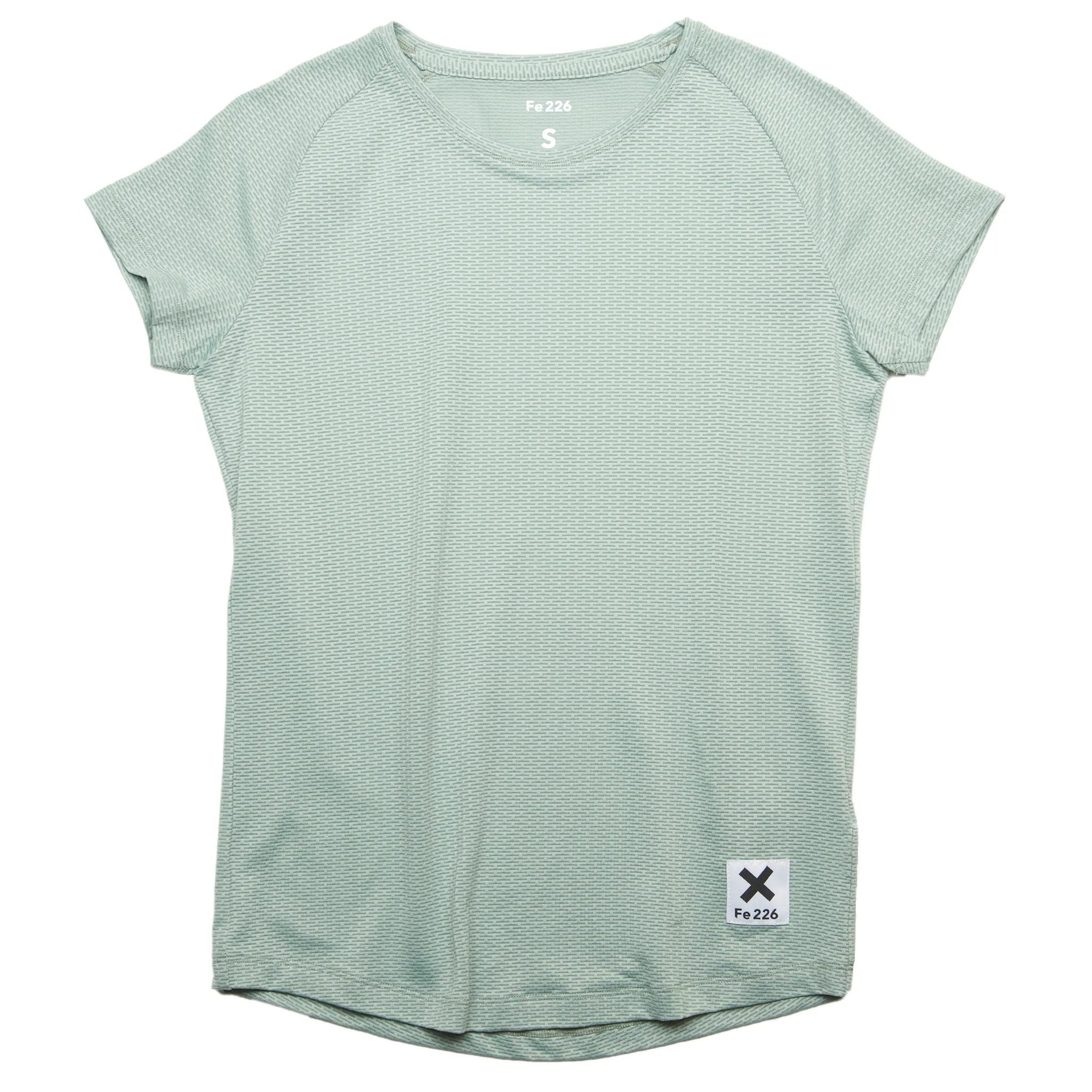The Women's Running Shirt - Granite Green | Fe226 - Left in L and XL - SALE 50%   Extra 10%