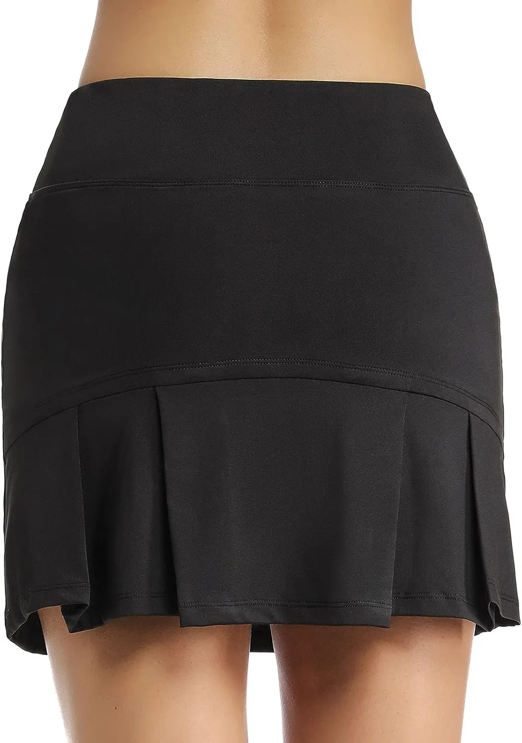 Ultrafun Women's Active Tennis Golf Skort Pleated Athletic Sports Running Skirt with Pockets and Shorts