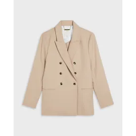 Women Wmf-Afon-Double Breasted Blazer - Natural