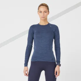 Women's Running Breathable T-Shirt Kiprun Skincare - light blue