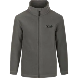 Youth Camp Fleece Full Zip Jacket - Castlerock Grey